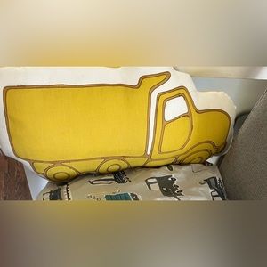 Crate& Barrel Truck Pillow